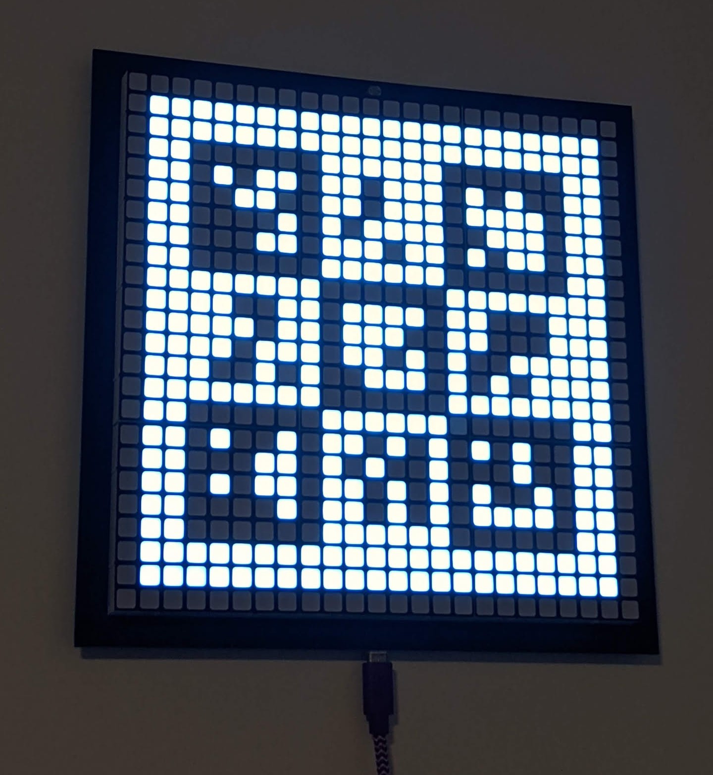 Barcode Clock project photo