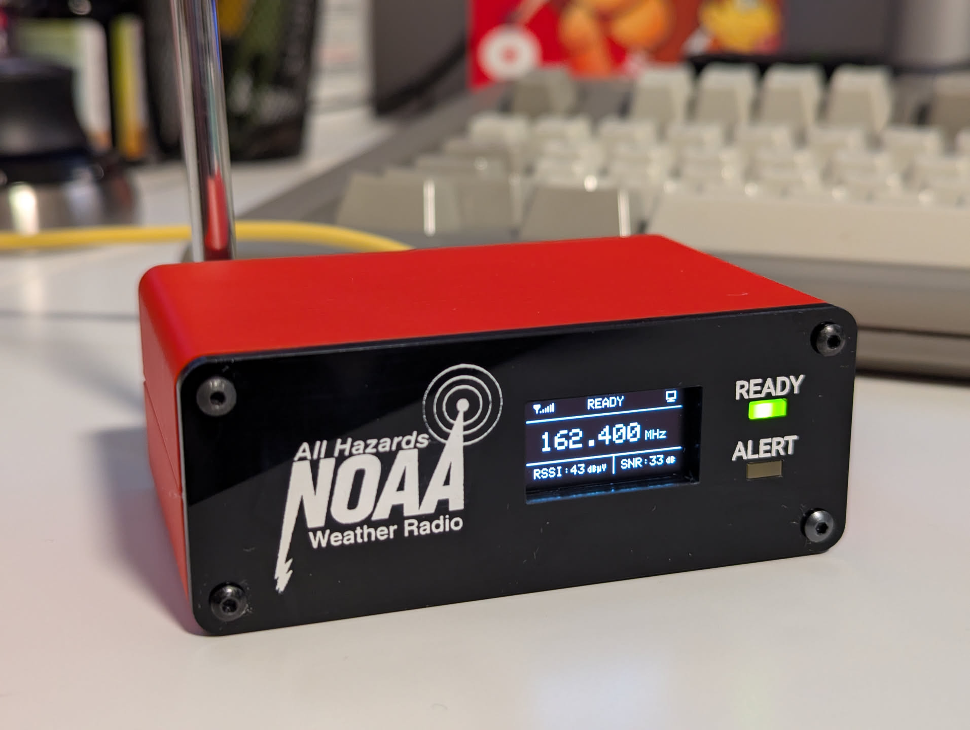 NOAA Weather Radio Alert Receiver project photo